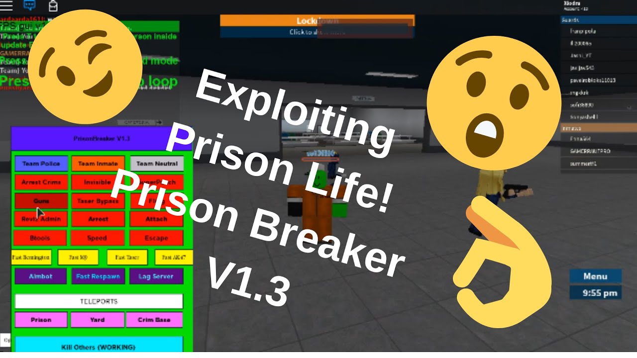 Prison game roblox