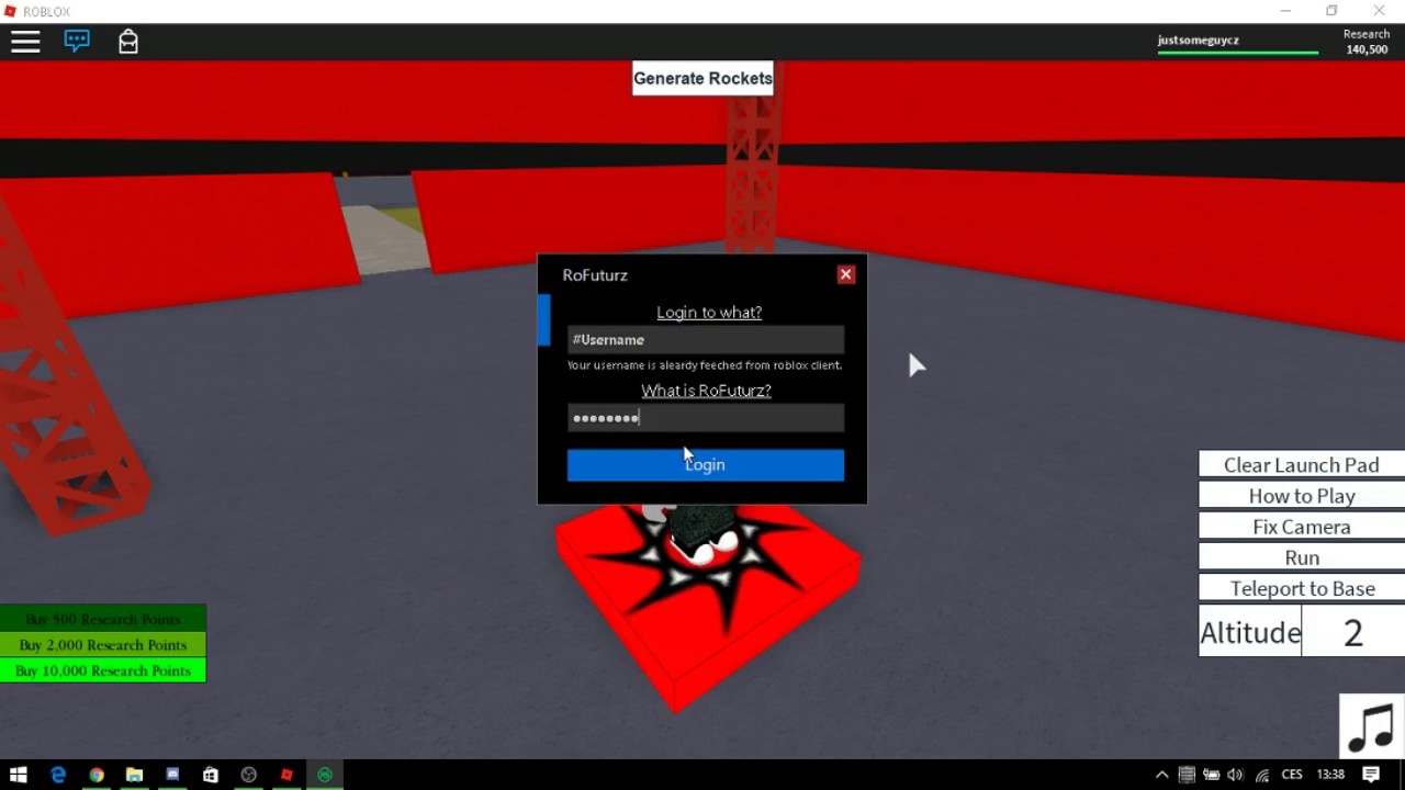 Free roblox username and password 2017 web